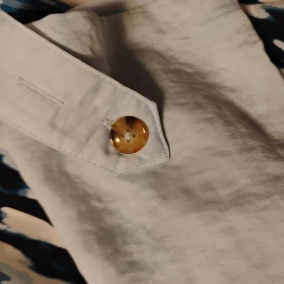 Light Blue silkyLong Coat with Blue White inner lining 17 inc p2p 45 inch long - Picture 6 of 12